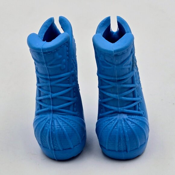 Monster High Ghoulia Yelps Scaris City Of Frights Shoes Replacement Blue White R - Picture 9 of 10